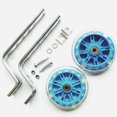 thumbnail image 1 of Ruedas de entrenamiento flash silenciosas para bicicleta, Kit montado en estabilizador, compatible con bicicletas, 1 Uds., entrenamiento silencioso para montar en bicicleta para niños, 1 of 5