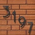 thumbnail image 4 of Hy-Ko Products FM-6/4 Floating House Number 4 FOUR 6" High Black, 4 of 6