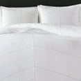 thumbnail image 5 of City Scene Courtney Modern Contemporary White Chevron Polyester Comforters, Full/Queen, 5 of 7