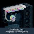 thumbnail image 6 of Arctic ACFRE00189A Liquid Freezer III Pro 420 A-RGB CPU Fans 3 x 140mm Water Cooling, AMD AM5/AM4 Intel LGA1851/1770 - White, 6 of 8