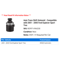 thumbnail image 2 of Auto Trans Shift Solenoid - Compatible with 2001 - 2005 Ford Explorer Sport Trac 2002 2003 2004, 2 of 2