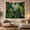 Heliconia Leaves, variant on Lush Tropical Leaves in a Layered Rainforest, Serene Digital Art for Plant Lovers, Botanical Wall Art, Housewarming Gift, Tapestry Wall Hanging for Bedroom and Living Room