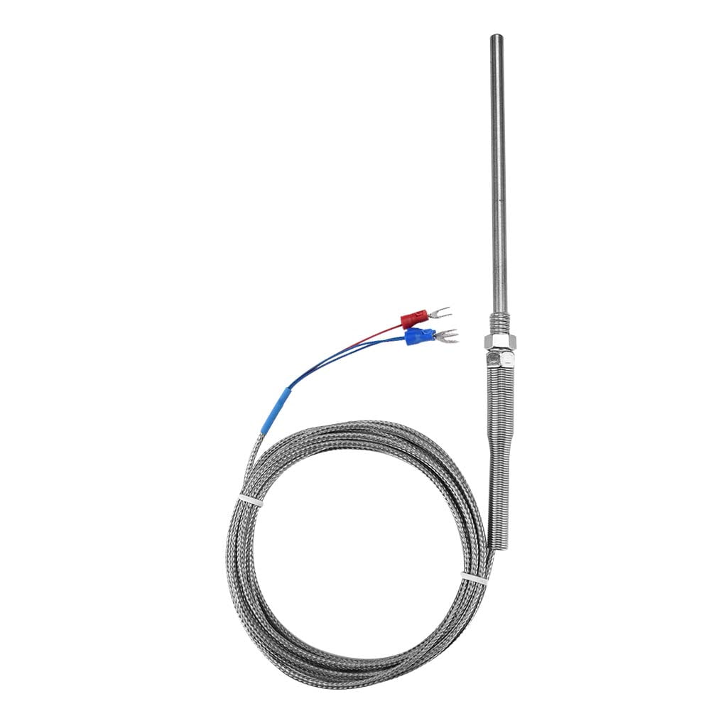 M8 Thread PT100 Resistor Thermocouple 100mm Probe Temperature Sensor
