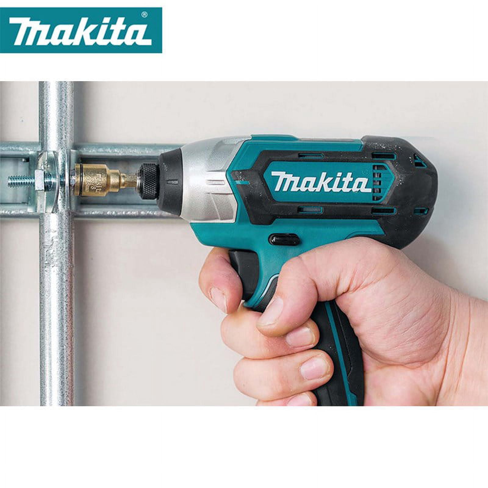 Makita Brushless Lithium Battery 12V Rechargeable Impact Screwdriver Impact Drill LED Multi-Function TD110D Electric Screwdriver