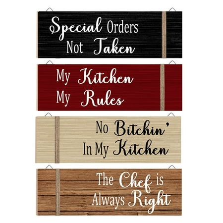 

1 Set Wooden Wall Pendants Wooden Wall Hanging Decors for Home (Assorted Color)