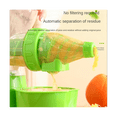 thumbnail image 3 of Exprimidor manual con base de succión de silicona, exprimidor manual portátil de fácil almacenamiento, exprimidor de jugo verde, 3 of 8