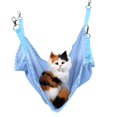 thumbnail image 2 of Cat Cage Hammock, Soft Hanging Bed Breathable Mesh Simple To Install Pet Hammock Bed, Cute For Hamsters Cats, 2 of 3