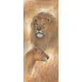 thumbnail image 3 of Kaufman, Judy 8x14 Black Modern Framed Museum Art Print Titled - Lions watch, 3 of 5