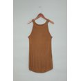 thumbnail image 3 of ABPHQTO Camiseta sin mangas ajustada de punto acanalado liso para mujer, 3 of 5