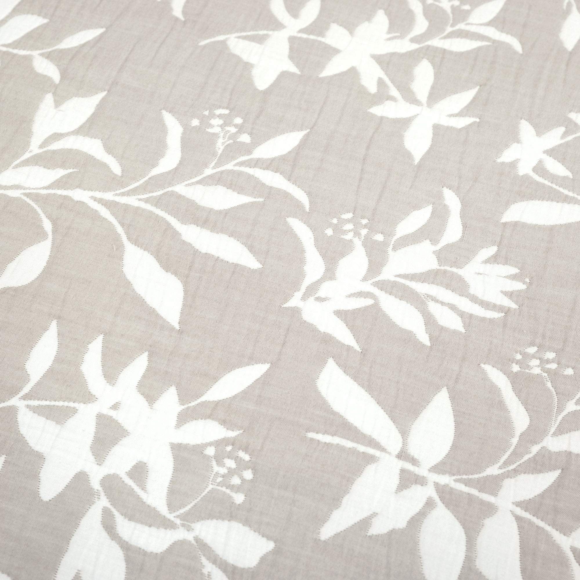 Lush Decor Floral Jacquard Reversible Soft Matelasse Quilt Set, 3 Piece Set, King/ California King, Neutral - Floral Bedding Set - Spring Decor - Queen Bedding - Cottage & Modern Farmhouse Decor
