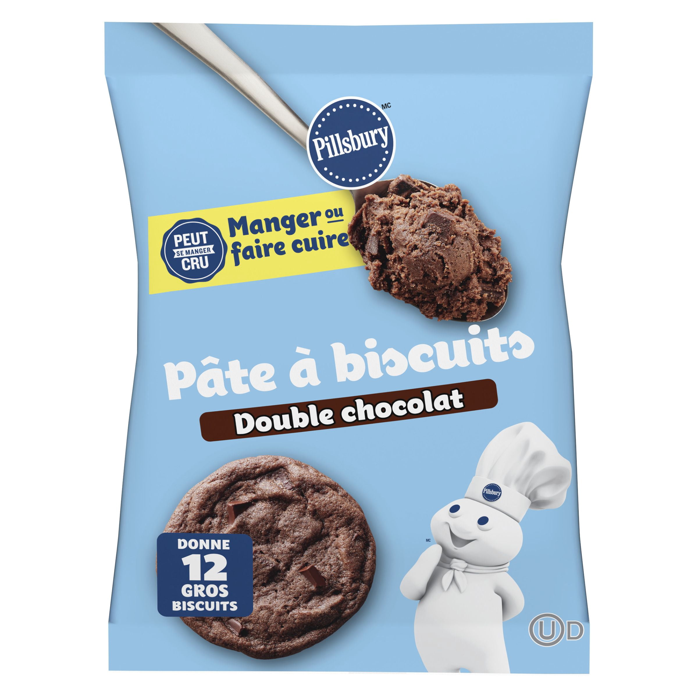 【bake keko様】専用・青360ｇ×2袋✨≪リクエスト特割特価≫ Pillsbury Double Chocolate Chip Cookie Dough, Ready to Bake