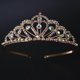 thumbnail image 3 of Head Piece Wedding Bride Rhinestone Crown Queen Crown Retro Crown Crystal Crown Rhinestone Decor Crown Tiara, 3 of 3