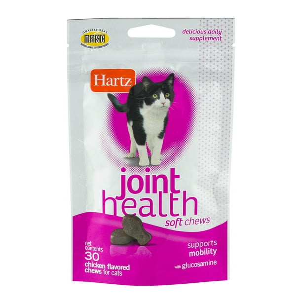 Hartz Cat Treats Joint Health Soft Chews Chicken Flavored, 30.0 CT