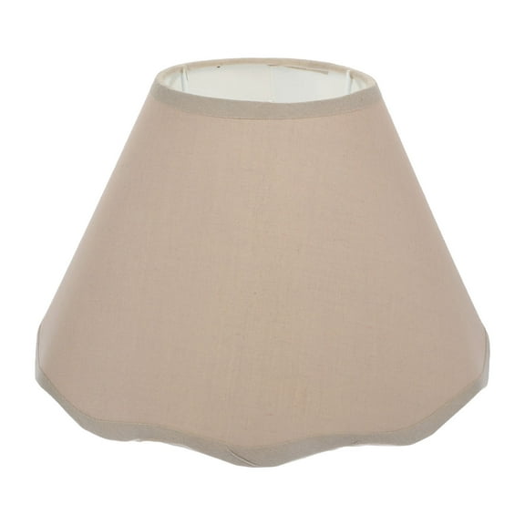 OUNONA Khaki Fabric Lamp Shade for Table Lamp Soft Light Indoor Decor