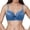 Sky Blue, variant on French Lace Underwire Bra for Women Seamless Comfort with Convertible Straps Backless Design