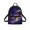 Vibrant Rainbow Whale, variant on Vibrant Rainbow Whale Mini Backpack for Travel Daily Use, Lightweight Hiking Rucksack Polyester Zipper Closure Small Backpack