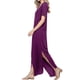 thumbnail image 2 of Vestido largo holgado con cuello en V y bolsillo para mujer, 2 of 4