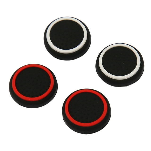 Joystick , Easy To Install Thumb Grip Flexible Silicone 2 Pairs For Handheld Consoles
