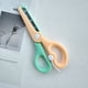 thumbnail image 5 of Tijeras seguras para cortar papel, diseño elástico, construcción de plástico, para niños, corte seguro, papelería infantil., 5 of 8
