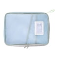 thumbnail image 5 of Clear Net File Bag Large Capacity Document Organiser Bag Homework Organiser Bag Zippered Academic File Bag for School, 5 of 9