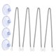 thumbnail image 5 of OUNONA 4Ud Colgante Con Y Ventosas Para Ventana En Colores Surtidos Uso En Casa, 5 of 7
