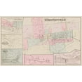 thumbnail image 2 of Caldwell 32x21 Gold Ornate Wood Framed with Double Matting Museum Art Print Titled - Strattanville Pennsylvania Landowner, 2 of 4