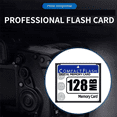 thumbnail image 2 of 4X 128MB Compact Flash Memory Card for Camera, Advertising Machine, Industrial Computer Card,4 x Compact Flash Card,White&blue, 2 of 3