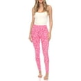 thumbnail image 2 of White Mark Women's Super Soft Leopard Printed Leggings, 2 of 4