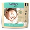 Bambo Nature Overnight Diapers, Eco-Friendly Disposable Baby Diapers - Size 3, 9-18 lbs, 26 Count, 4 Packs, 104 Total