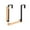 Black, variant on COFEST Foldable Wooden Door Hook-Space-Saving Clothes Hanger and Storage Rack-Sturdy Metal with Solid Wood-Multi-Functional Organizer,Black,