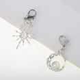 thumbnail image 5 of Unique Bargains 1 Pair Shoelace Charms Sunflower Moon Fashion Shoe Accessories Silver Tone, 5 of 5