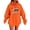 Orange, variant on Oversized Hoodies for Women Plus Size Drawstring Graphic Hoodie Loose Preppy Sweatshirt with Pocket Womens Pullover