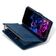 thumbnail image 5 of KAIYANG Funda de cuero para teléfono con diseño de billetera y líneas elegantes unidas con soporte para Samsung Galaxy A21s, 5 of 5