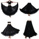 thumbnail image 2 of Falda de baile de salón latino para mujer, vestido de tango, patinaje, lentejuelas, ropa de baile Negro, 2 of 9