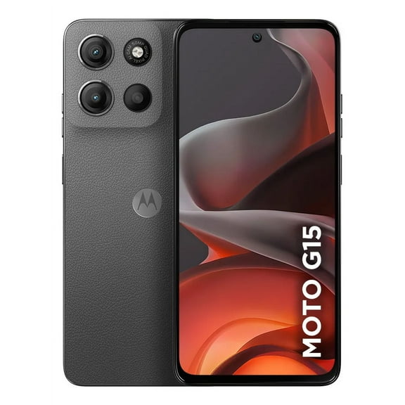 Motorola Moto G15 4G LTE (8GB+128GB) Dual Sim | 6.72” Display 50MP Camera | International Model | Brand new