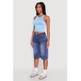 thumbnail image 4 of Women's Crew Neck Cropped Tank Top, 4 of 5