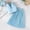 Blue, variant on Kids Girls 2 Piece Outfit Set, Pink Vest & Pleated Skirt, Coordinated Playdate & Party Outfit, Elastic Waist Machine Washable Polyester Spandex,Size 2 T