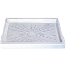 Mustee 139057 Durabase Shower Base, One Size, White