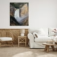 thumbnail image 3 of Stupell Industries Waterfall in Rocky Cliffs Nature Photography Gallery Wrapped Canvas Print Wall Art, 36 x 48, 3 of 8