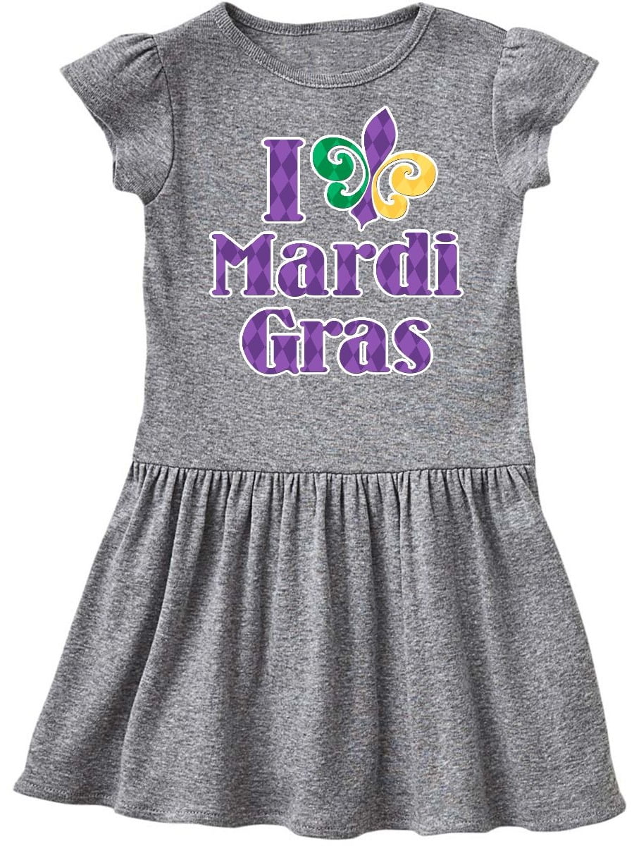 baby mardi gras dress