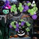 thumbnail image 2 of Globos de Halloween Globos Decoraciones de murciélagos Globos de aluminio de murciélago compatibles con decoraciones de fiesta de Halloween, 2 of 5