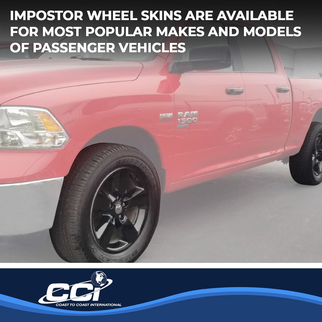 Coast To Coast IWCIMP361BLK IMPOSTOR ® WHEEL COVER