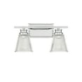 thumbnail image 2 of Trade Winds Lighting 2-Light Bathroom Vanity Light In Chrome, 2 of 5