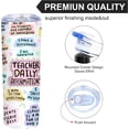 thumbnail image 4 of 20 Oz Inspirational Gift ,Teacher Daily Affirmations Gift,Teacher Positive Quotes Coffee Mug Gifts,Thanksgiving Present from Student,Insulated Skinny Tumbler with Lid,(ZSB20-MANYIN-253-113098), 4 of 6