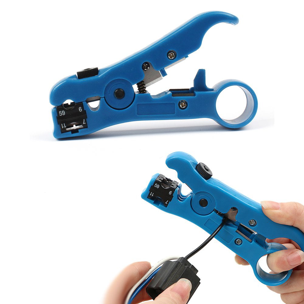 Multifunciton Cutter Stripping Universal Coaxial Wire Stripper Cable Pliers Tool 