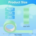 thumbnail image 2 of Uxcell Colored Masking Tape 9/16" x 11 Yards Color Code Labeling Tape Lake Green, 2 of 6
