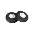 thumbnail image 2 of RC Airplane Wheels - 6Pcs RC Airplane Aircraft Sponge Wheels 1.77 inch x 0.1 inch, 2 of 3