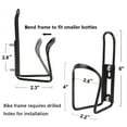 thumbnail image 3 of HLONK Bike Water Bottle Holder Carrier Bicycle Drink Container Cage Bracket 2 Pack, 3 of 4