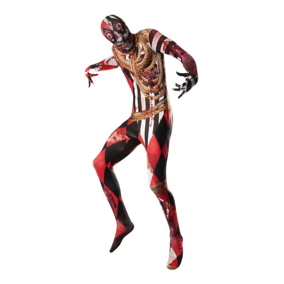Adult Men's 2nd Skin Acrosplat Deadly Circus Acrobat Costume Large 46