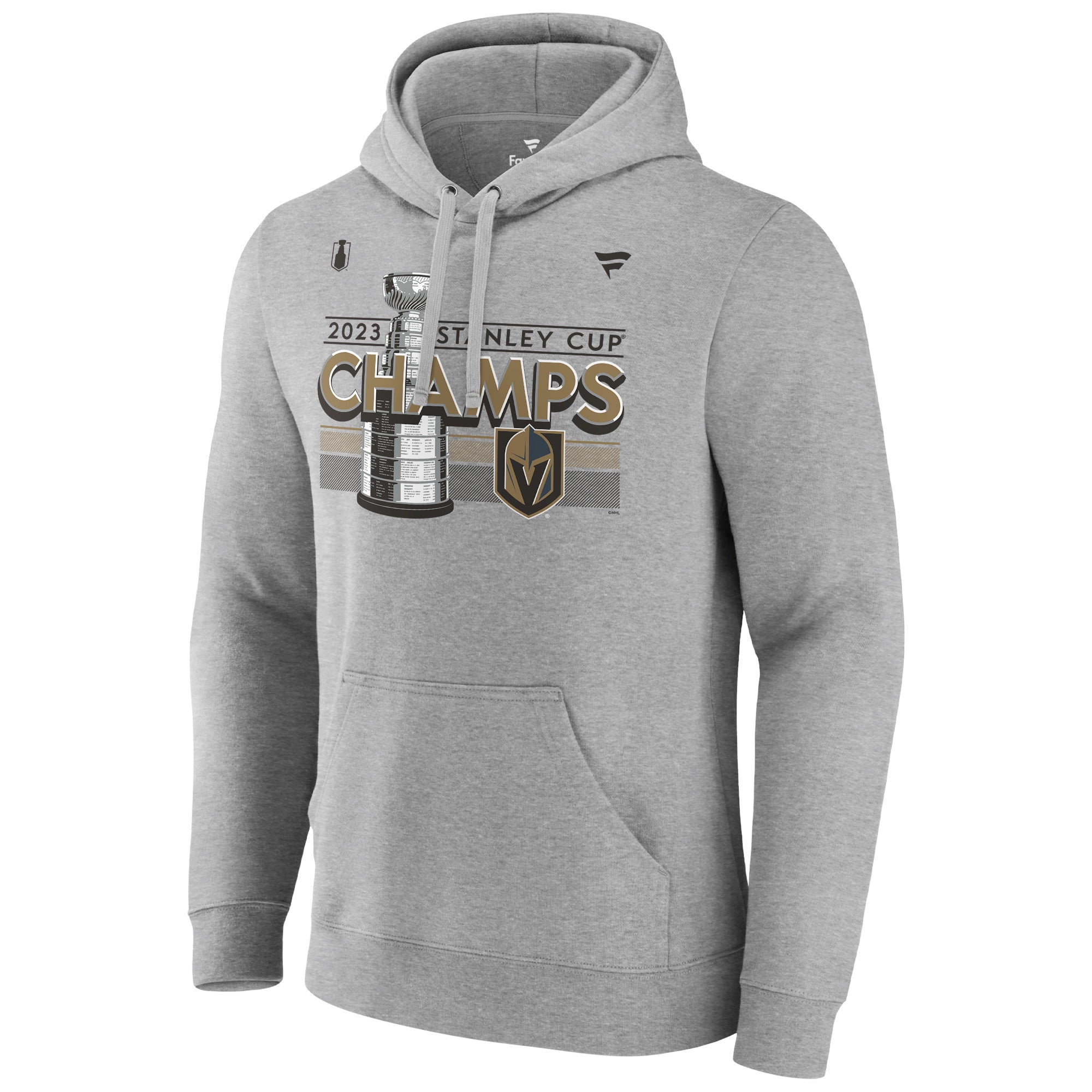 Vegas Golden Knights Stanley Cup 2023 Champions Locker Room Graphic T-Shirt  - Sports Grey - Mens